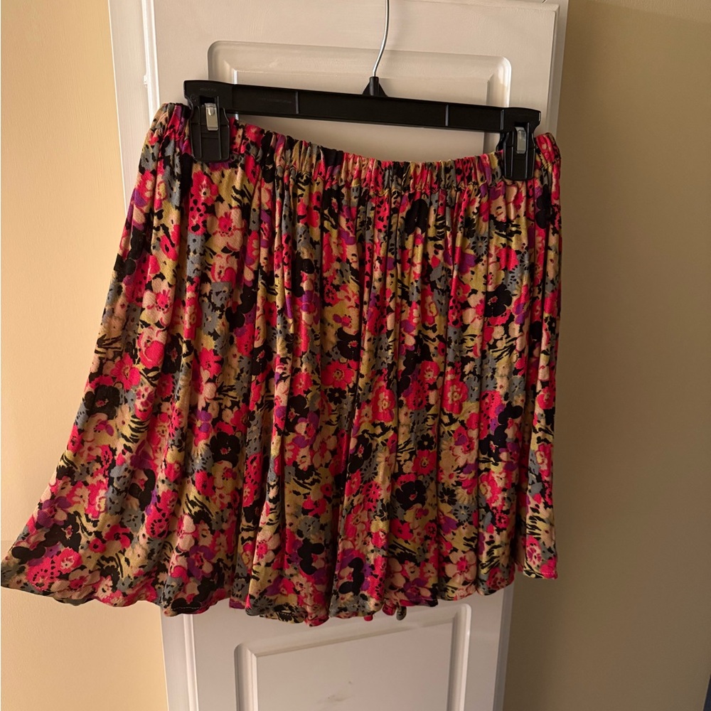 Urban Outfitters Kimchi Blue Floral Mini Skirt
